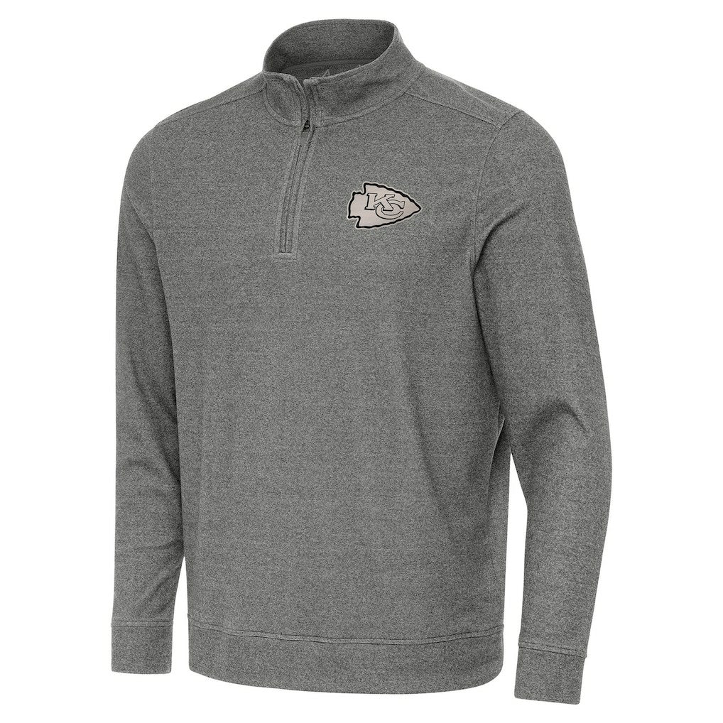 NFL Kansas City Chiefs Antigua Subtle Quarter-Zip Top