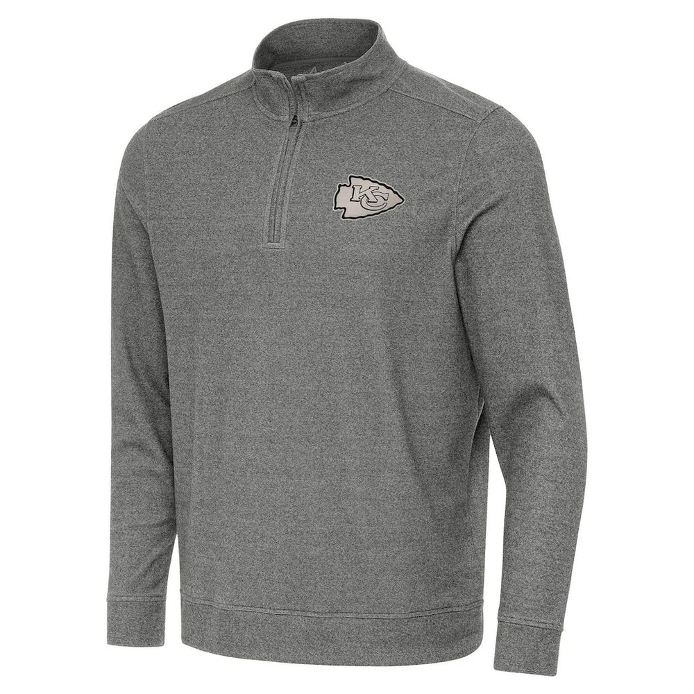 NFL Kansas City Chiefs Antigua Subtle Quarter-Zip Top