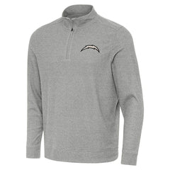 NFL Los Angeles Chargers Antigua Subtle Quarter-Zip Top