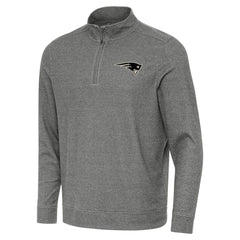 NFL New England Patriots Antigua Subtle Quarter-Zip Top