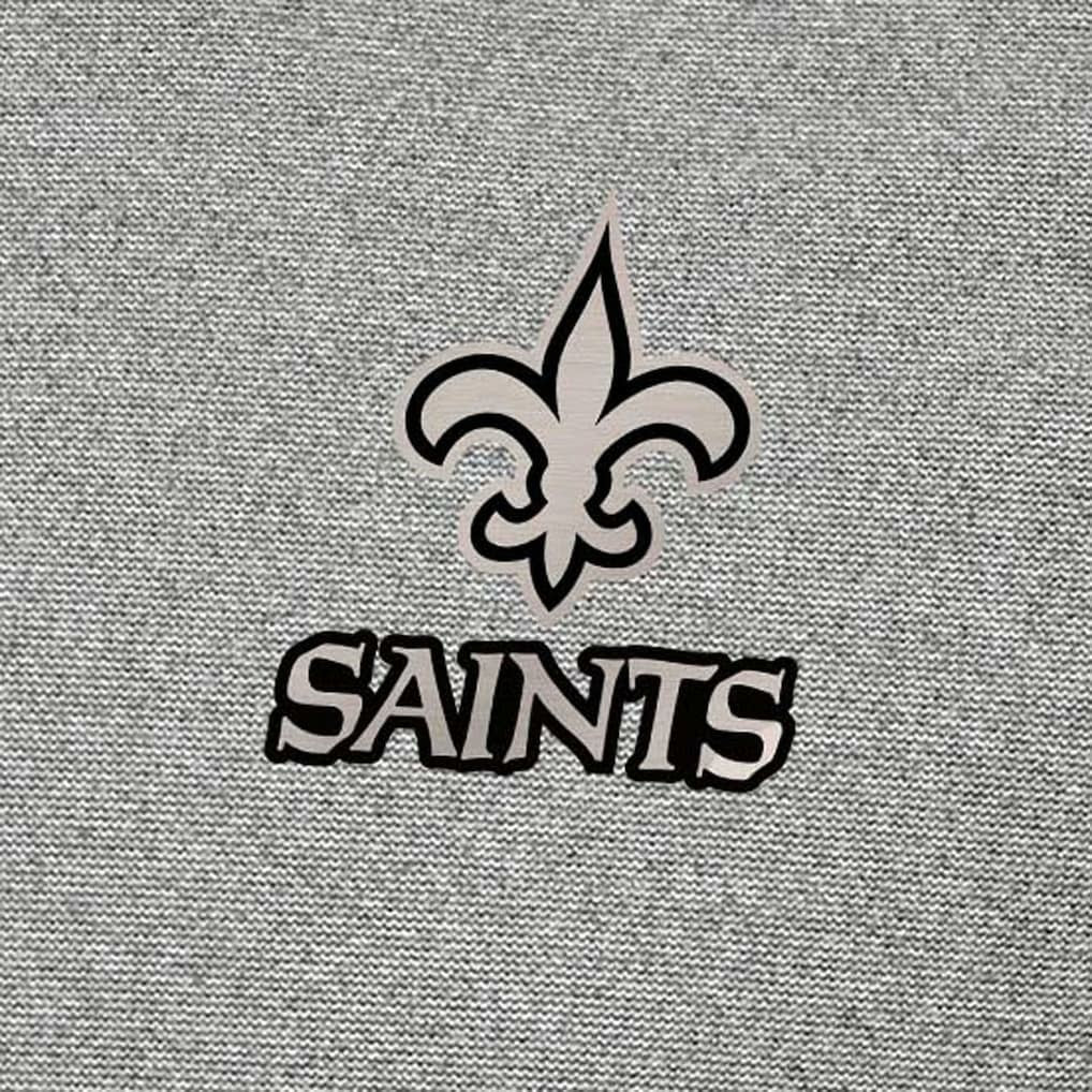NFL New Orleans Saints Antigua Subtle Quarter-Zip Top