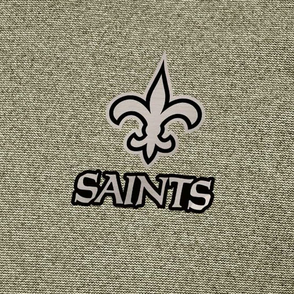 NFL New Orleans Saints Antigua Subtle Quarter-Zip Top
