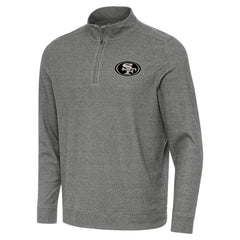 NFL San Francisco 49ers Antigua Subtle Quarter-Zip Top