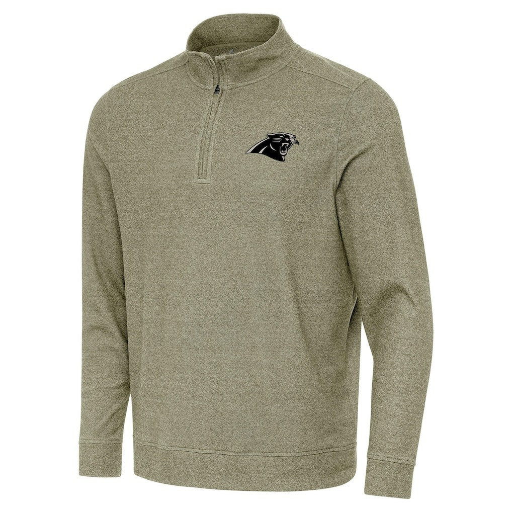 NFL Carolina Panthers Antigua Subtle Quarter-Zip Top