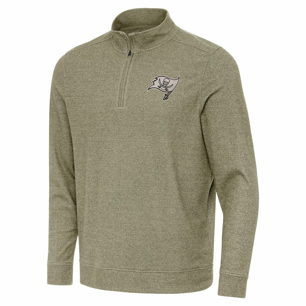 NFL Tampa Bay Buccaneers Antigua Subtle Quarter-Zip Top