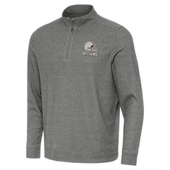 NFL Cleveland Browns Antigua Subtle Quarter-Zip Top