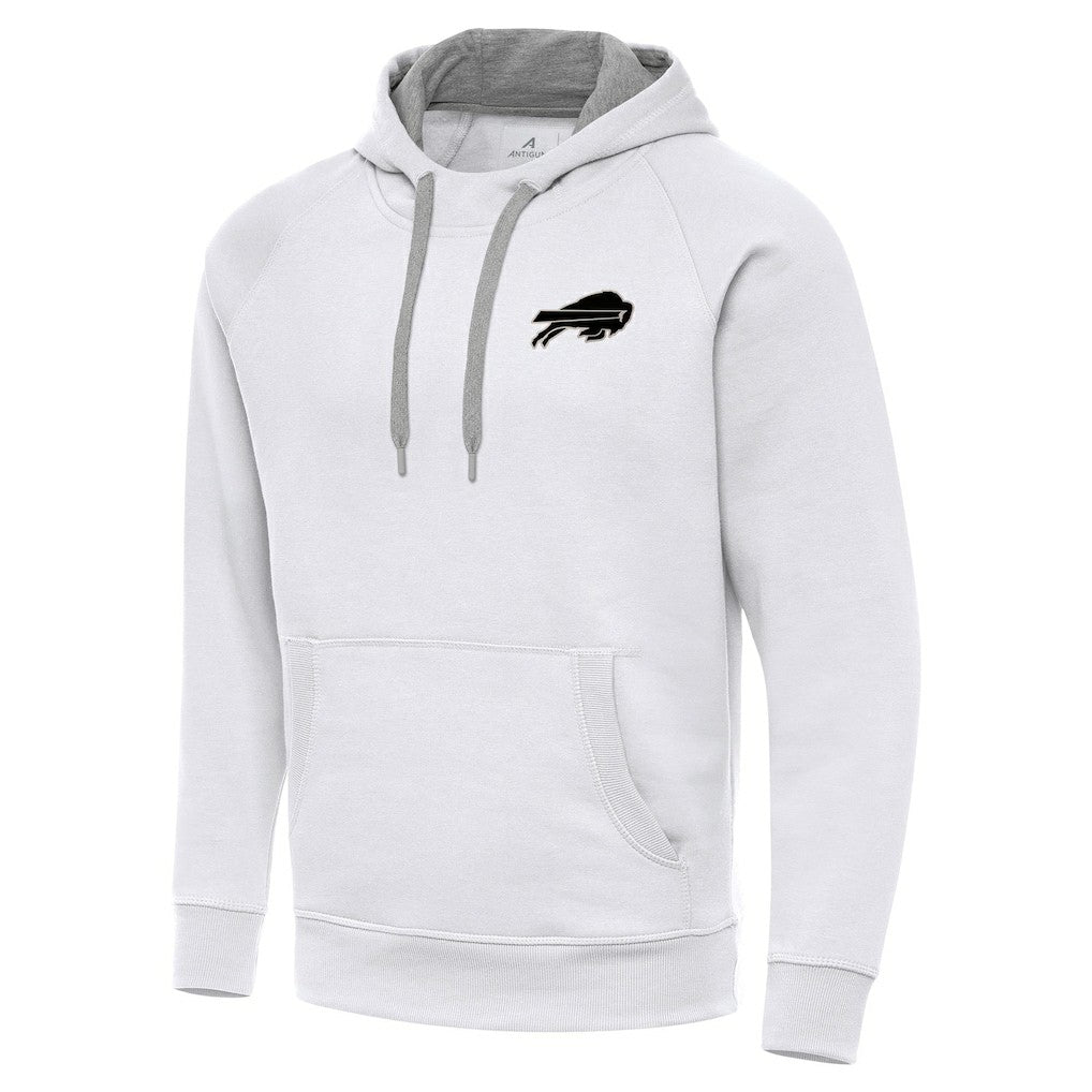 NFL Buffalo Bills Antigua Brushed Carbon Victory Pullover Hoodie