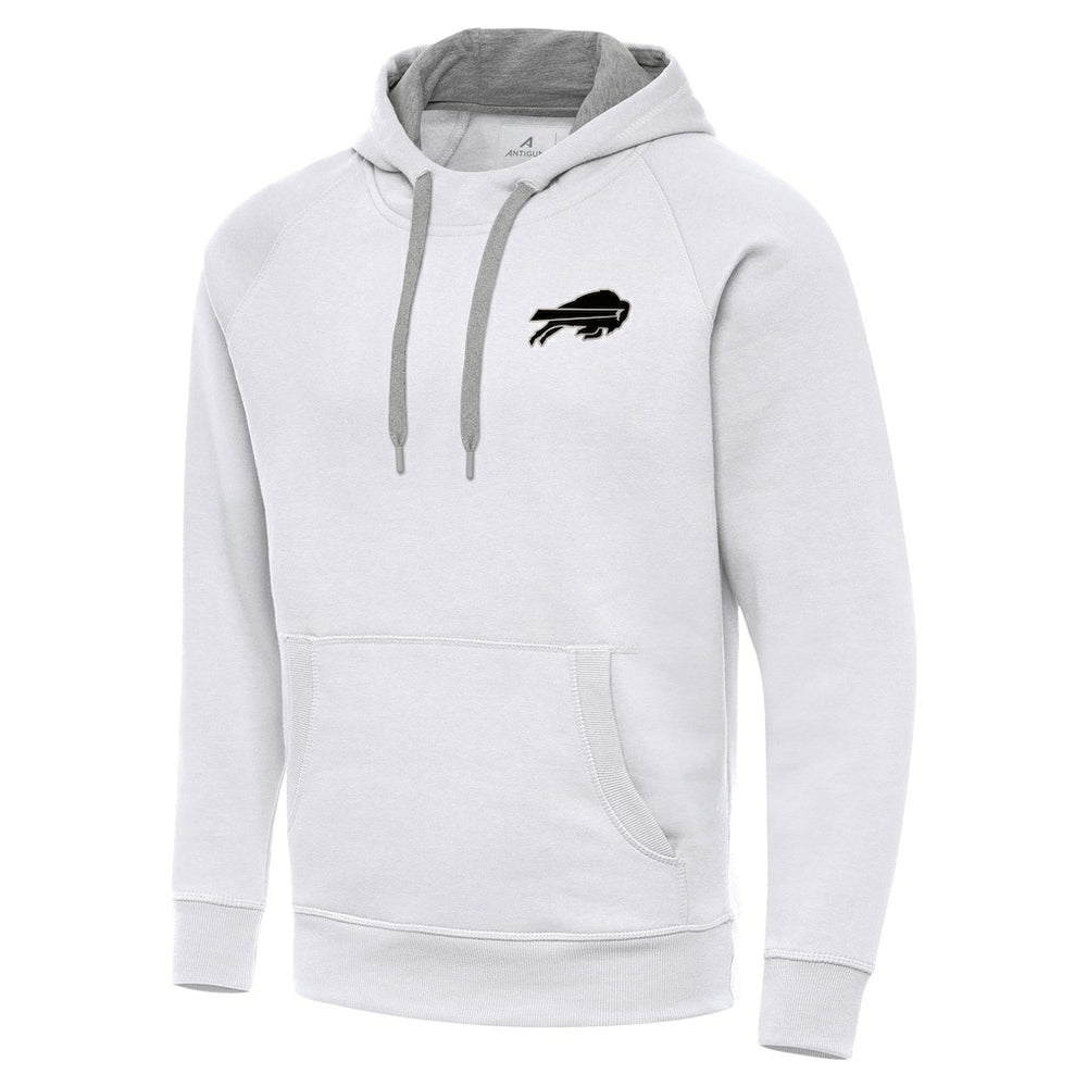 NFL Buffalo Bills Antigua Brushed Carbon Victory Pullover Hoodie