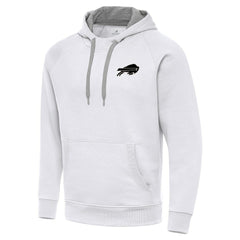 NFL Buffalo Bills Antigua Brushed Carbon Victory Pullover Hoodie