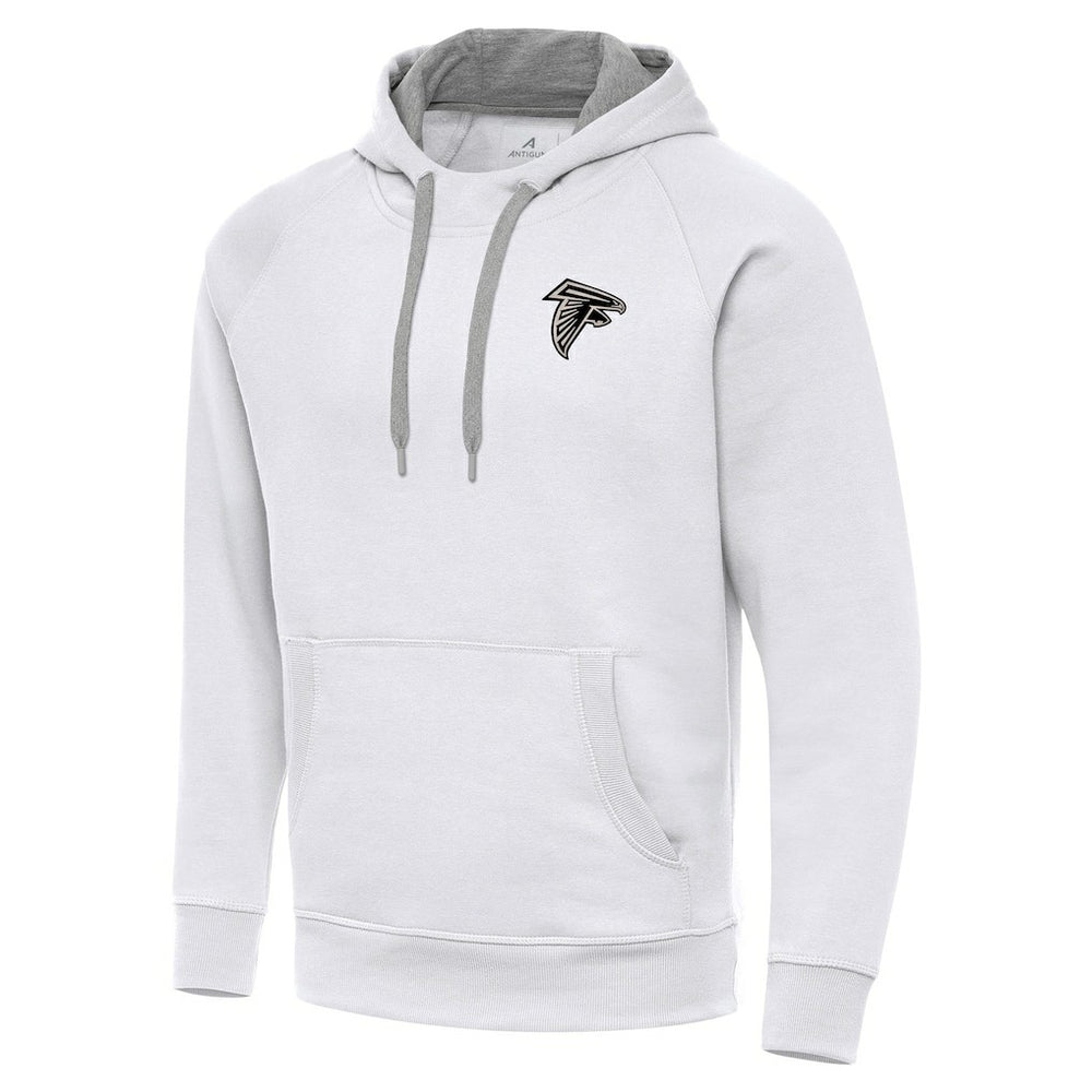 NFL Atlanta Falcons Antigua Brushed Carbon Victory Pullover Hoodie