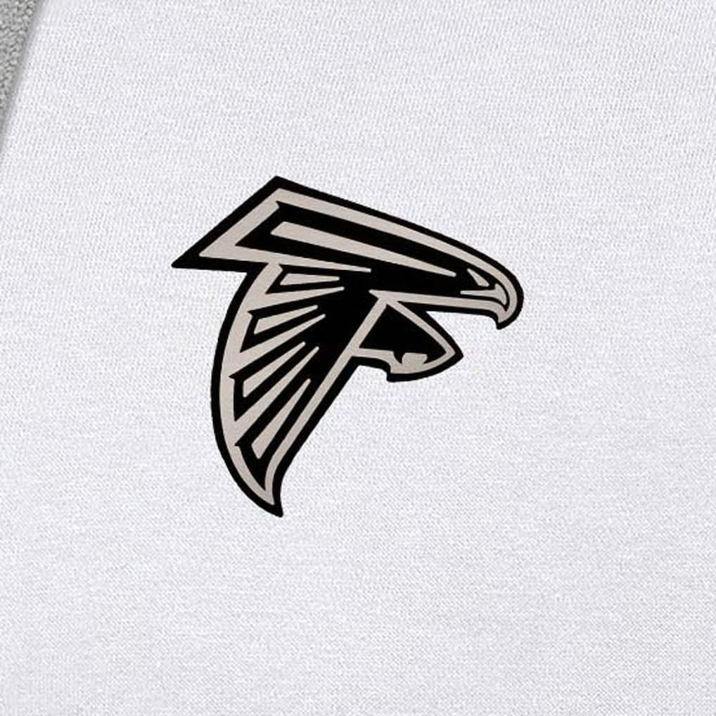 NFL Atlanta Falcons Antigua Brushed Carbon Victory Pullover Hoodie