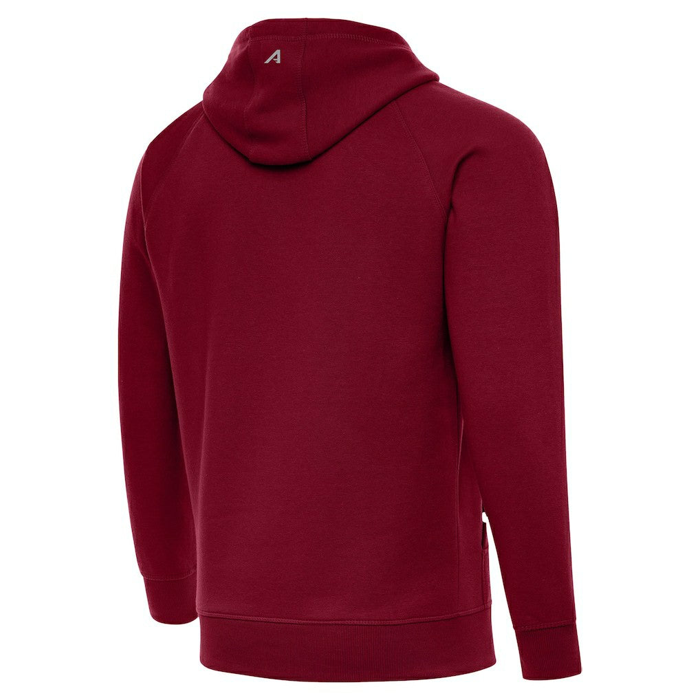 NFL Arizona Cardinals Antigua Brushed Carbon Victory Pullover Hoodie