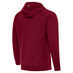 NFL Arizona Cardinals Antigua Brushed Carbon Victory Pullover Hoodie