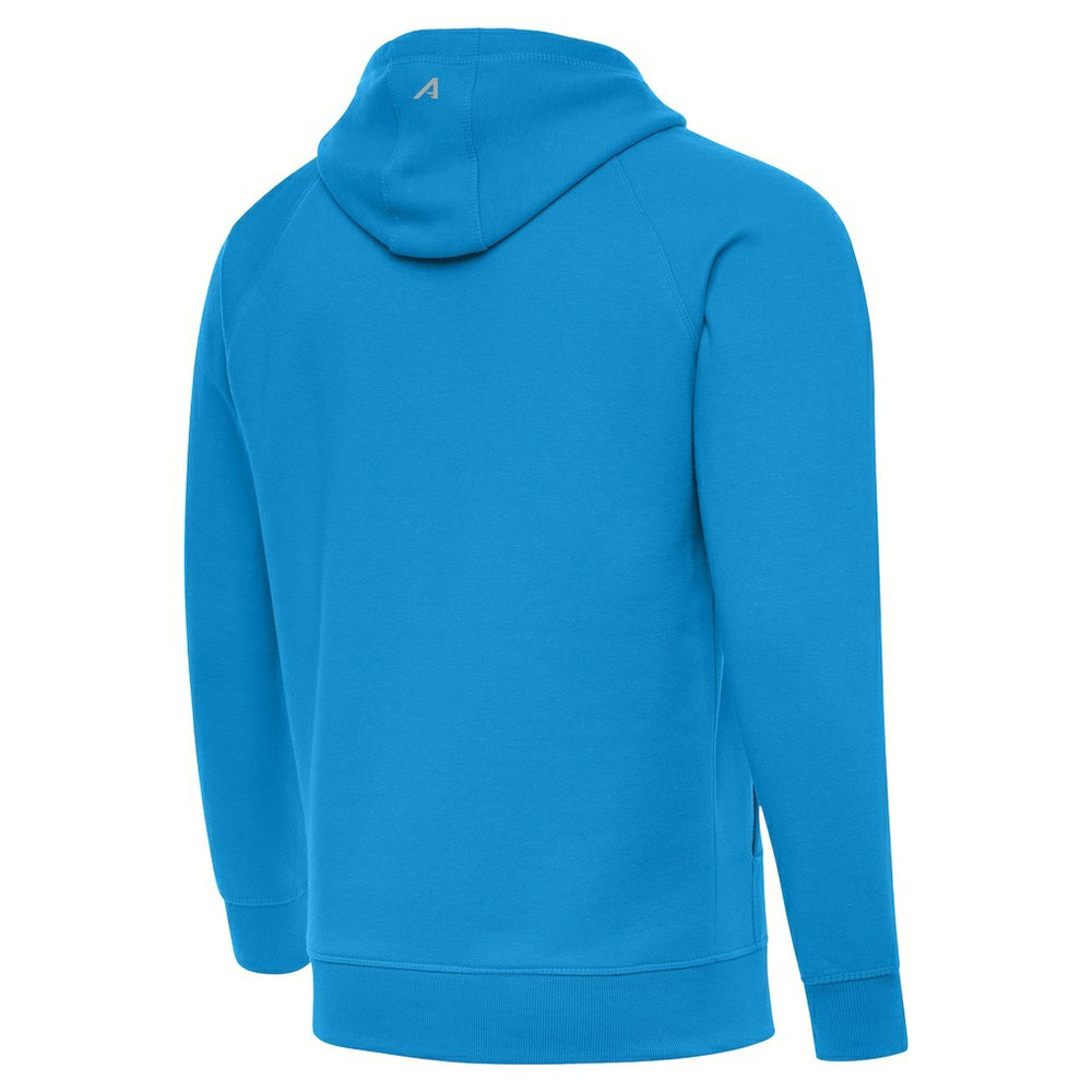 NFL Carolina Panthers Antigua Brushed Carbon Victory Pullover Hoodie