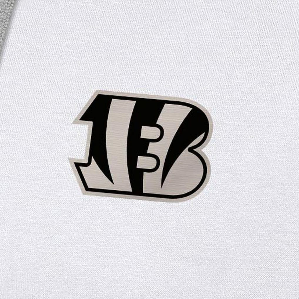 NFL Cincinnati Bengals Antigua Brushed Carbon Victory Pullover Hoodie