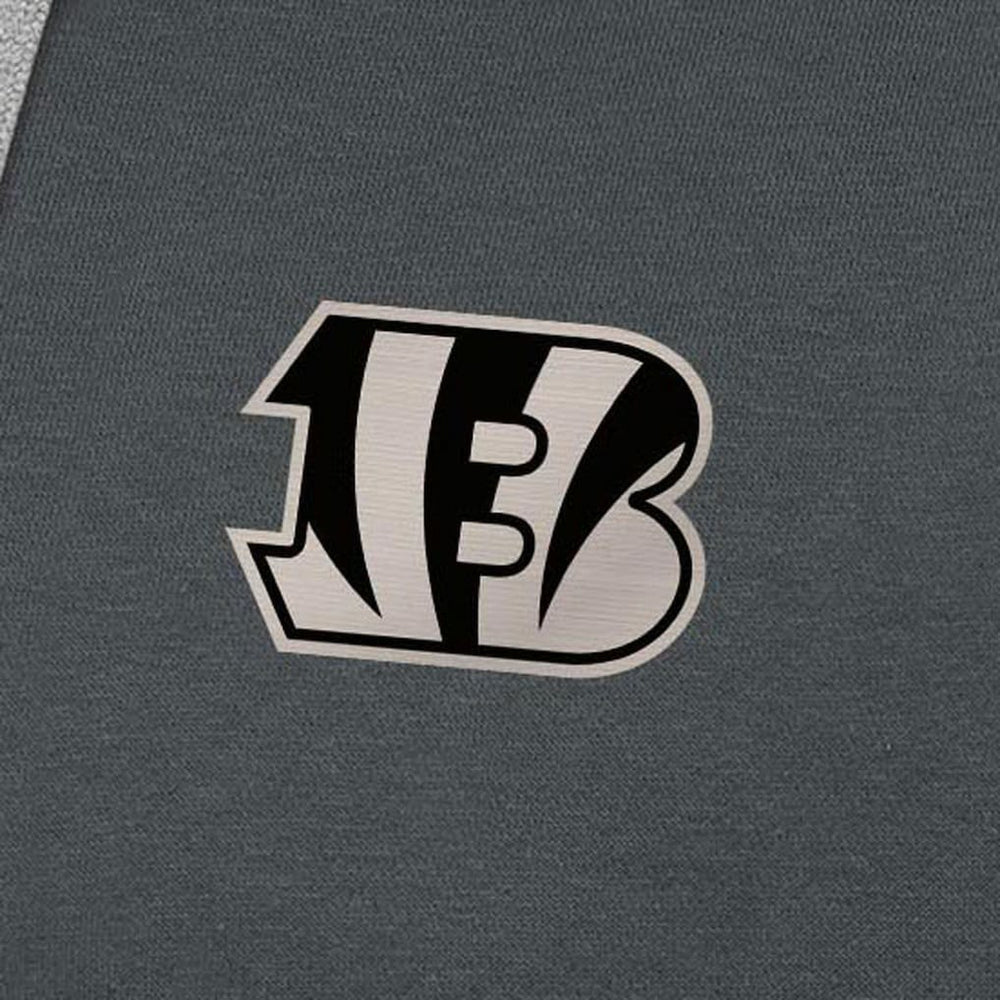 NFL Cincinnati Bengals Antigua Brushed Carbon Victory Pullover Hoodie