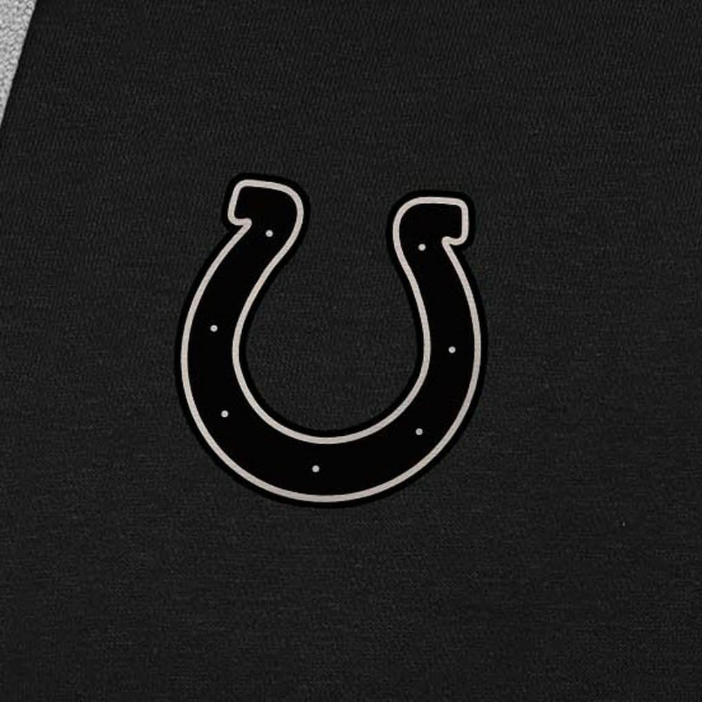 NFL Indianapolis Colts Antigua Brushed Carbon Victory Pullover Hoodie