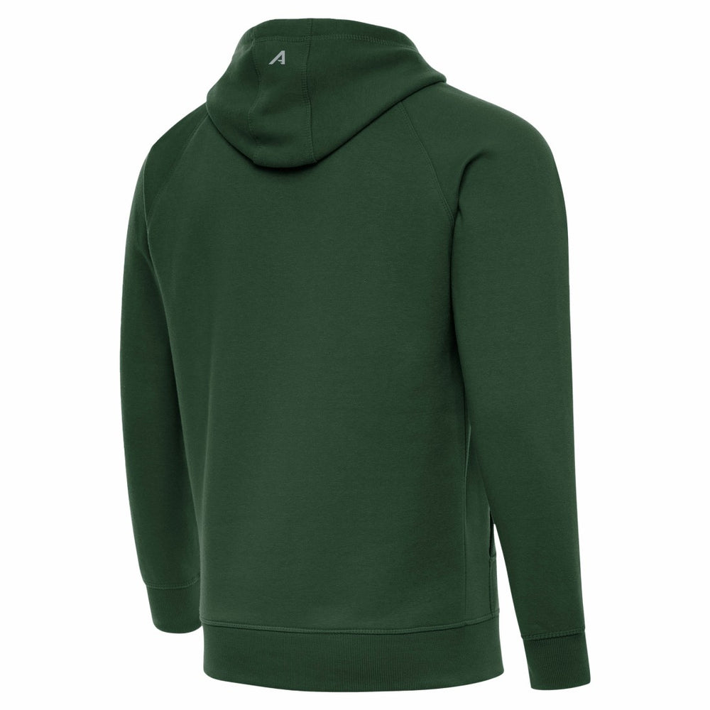 NFL Green Bay Packers Antigua Brushed Carbon Victory Pullover Hoodie