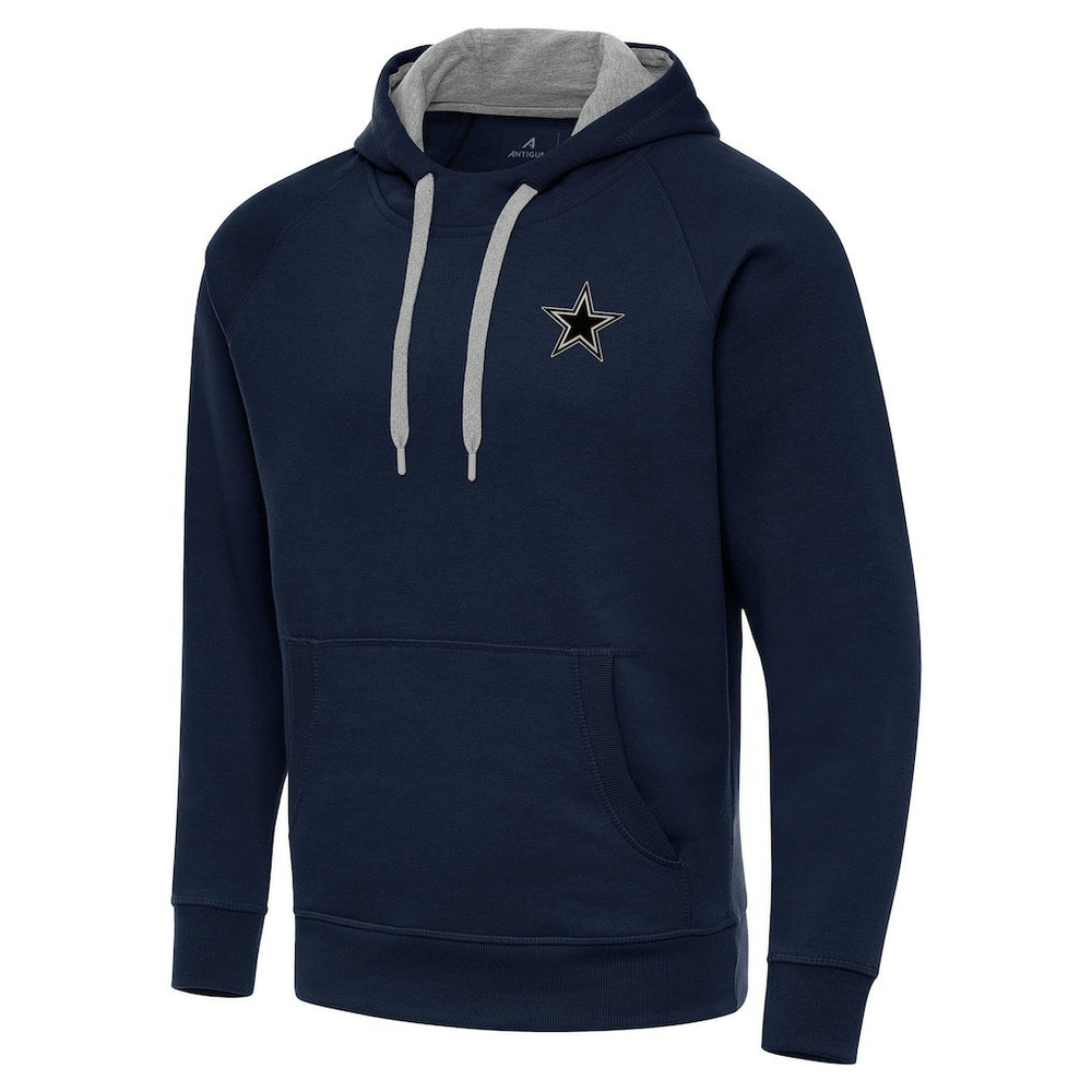 NFL Dallas Cowboys Antigua Brushed Carbon Victory Pullover Hoodie