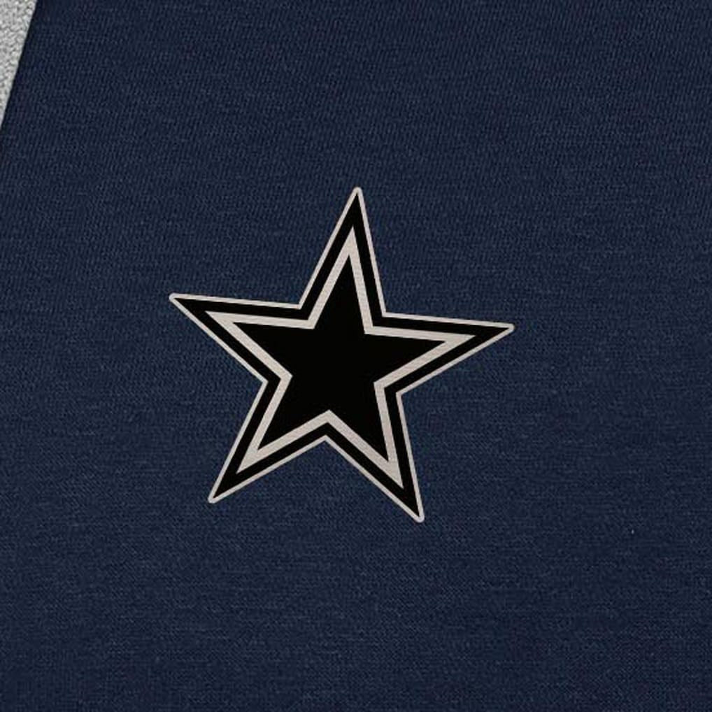 NFL Dallas Cowboys Antigua Brushed Carbon Victory Pullover Hoodie