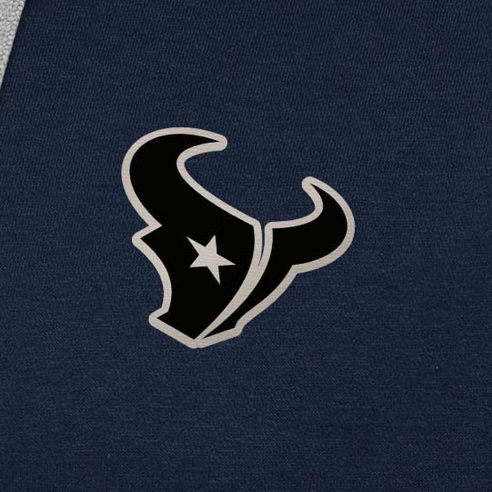 NFL Houston Texans Antigua Brushed Carbon Victory Pullover Hoodie