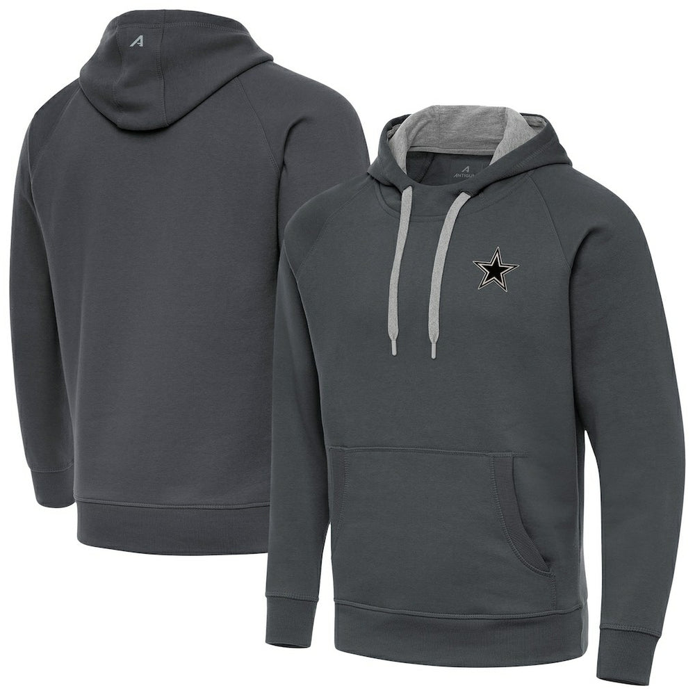 NFL Dallas Cowboys Antigua Brushed Carbon Victory Pullover Hoodie