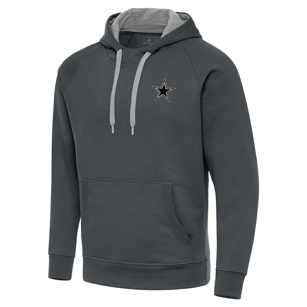NFL Dallas Cowboys Antigua Brushed Carbon Victory Pullover Hoodie
