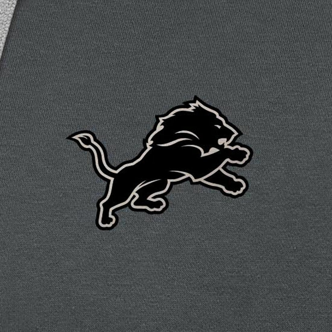 NFL Detroit Lions Antigua Brushed Carbon Victory Pullover Hoodie
