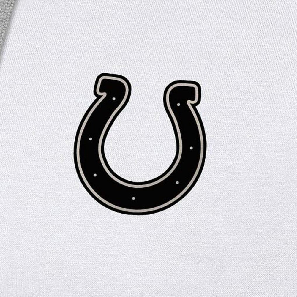 NFL Indianapolis Colts Antigua Brushed Carbon Victory Pullover Hoodie