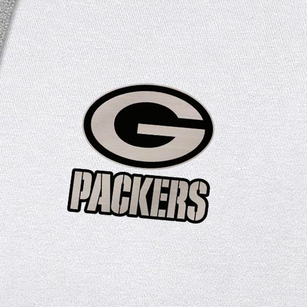 NFL Green Bay Packers Antigua Brushed Carbon Victory Pullover Hoodie