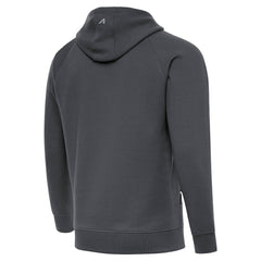 NFL Kansas City Chiefs Antigua Brushed Carbon Victory Pullover Hoodie