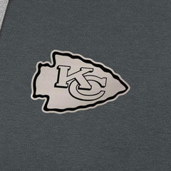 NFL Kansas City Chiefs Antigua Brushed Carbon Victory Pullover Hoodie