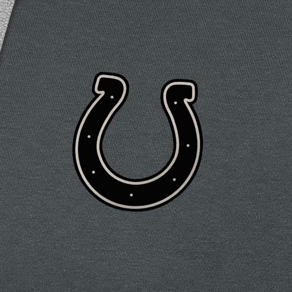 NFL Indianapolis Colts Antigua Brushed Carbon Victory Pullover Hoodie