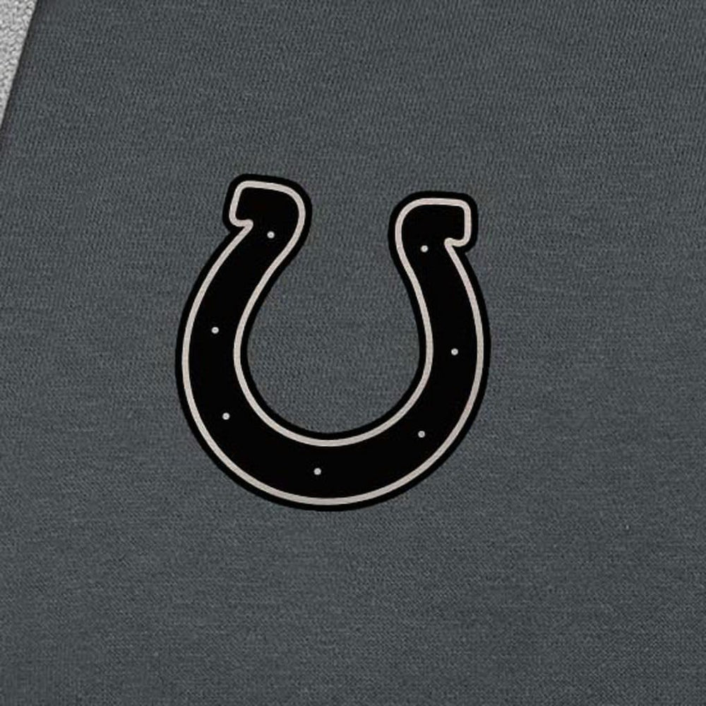 NFL Indianapolis Colts Antigua Brushed Carbon Victory Pullover Hoodie