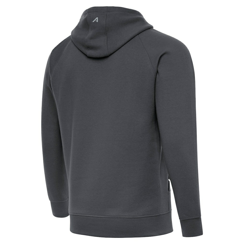 NFL Jacksonville Jaguars Antigua Brushed Carbon Victory Pullover Hoodie