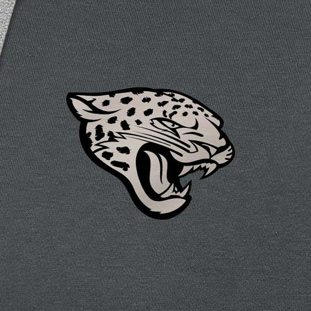 NFL Jacksonville Jaguars Antigua Brushed Carbon Victory Pullover Hoodie