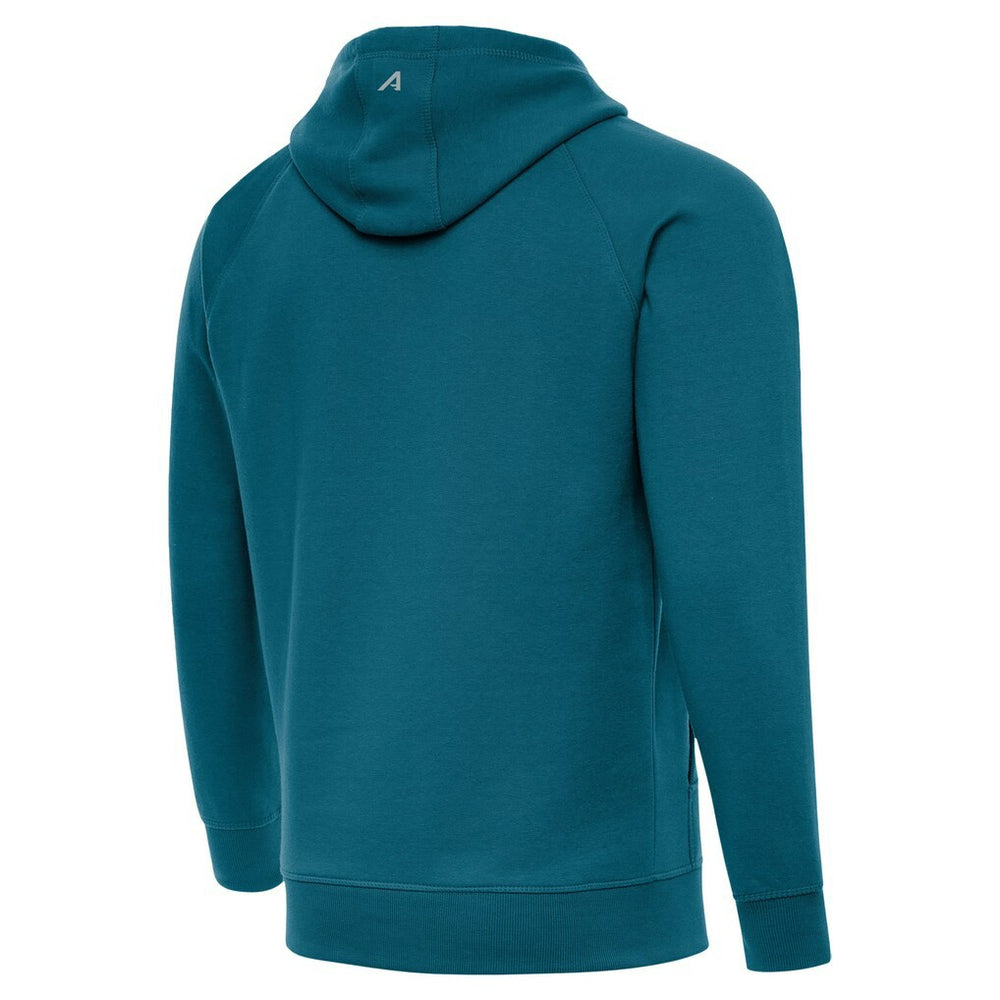 NFL Jacksonville Jaguars Antigua Brushed Carbon Victory Pullover Hoodie