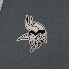 NFL Minnesota Vikings Antigua Brushed Carbon Victory Pullover Hoodie