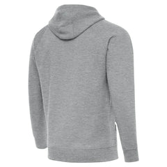 NFL New Orleans Saints Antigua Brushed Carbon Victory Pullover Hoodie