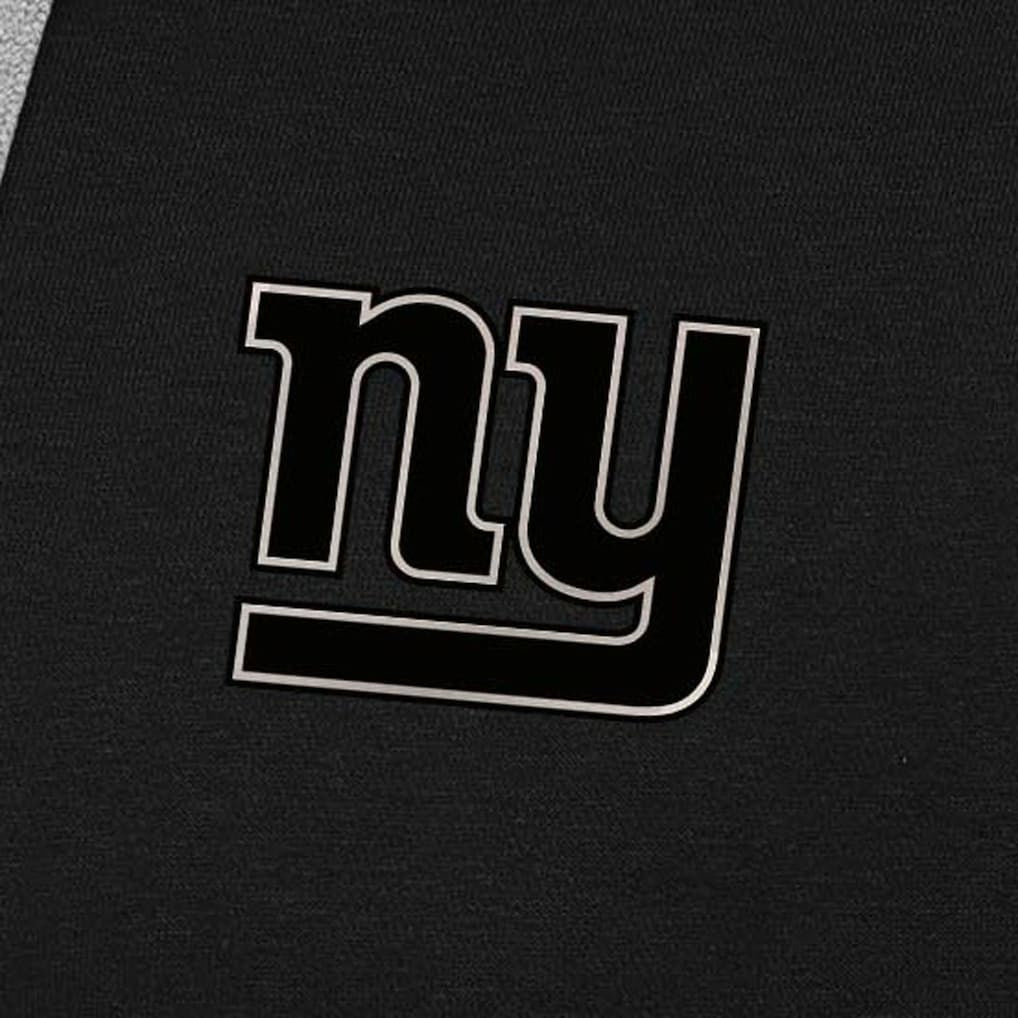 NFL New York Giants Antigua Brushed Carbon Victory Pullover Hoodie