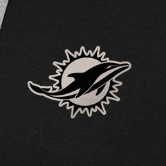 NFL Miami Dolphins Antigua Brushed Carbon Victory Pullover Hoodie