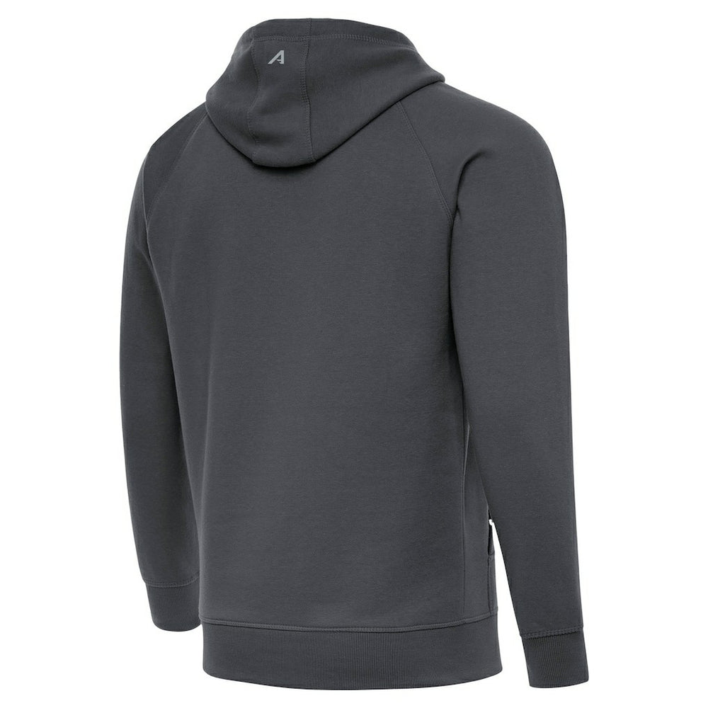NFL Washington Commanders Antigua Brushed Carbon Victory Pullover Hoodie