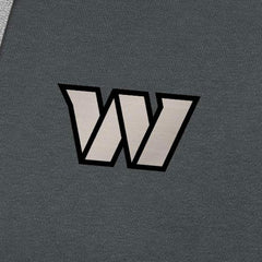 NFL Washington Commanders Antigua Brushed Carbon Victory Pullover Hoodie