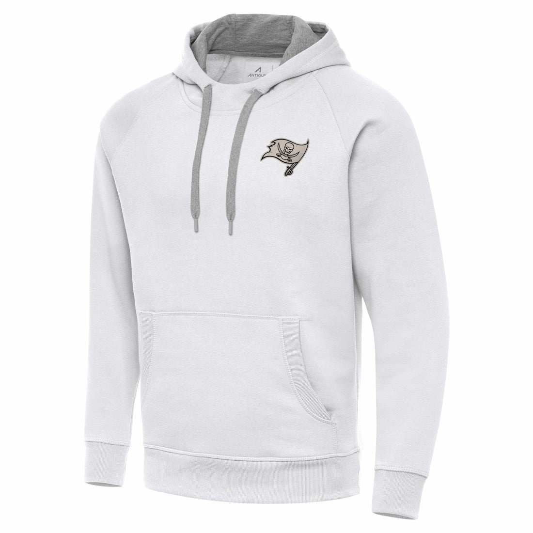 NFL Tampa Bay Buccaneers Antigua Brushed Carbon Victory Pullover Hoodie