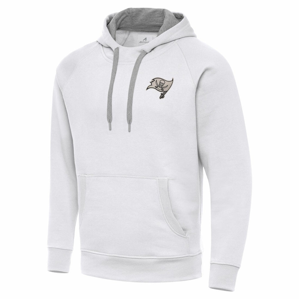 NFL Tampa Bay Buccaneers Antigua Brushed Carbon Victory Pullover Hoodie