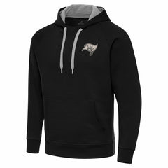 NFL Tampa Bay Buccaneers Antigua Brushed Carbon Victory Pullover Hoodie