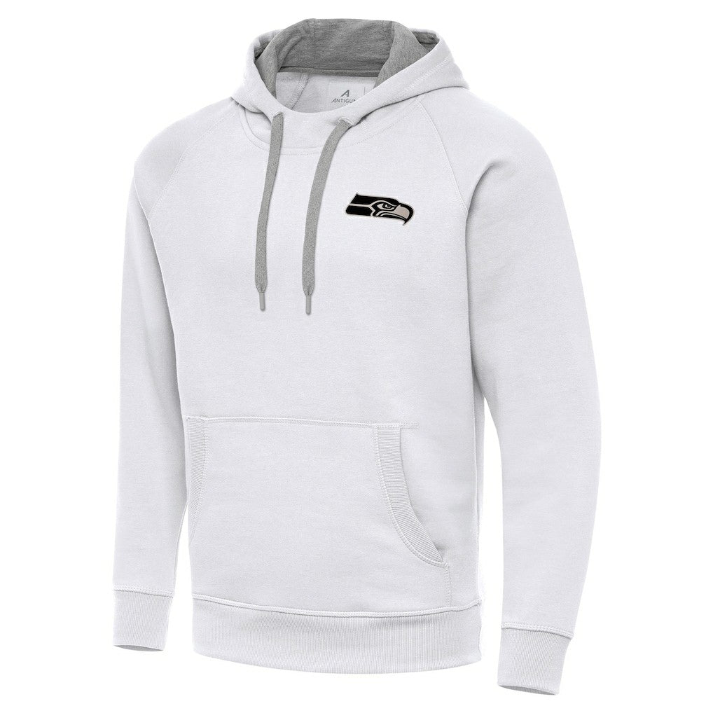 NFL Seattle Seahawks Antigua Brushed Carbon Victory Pullover Hoodie