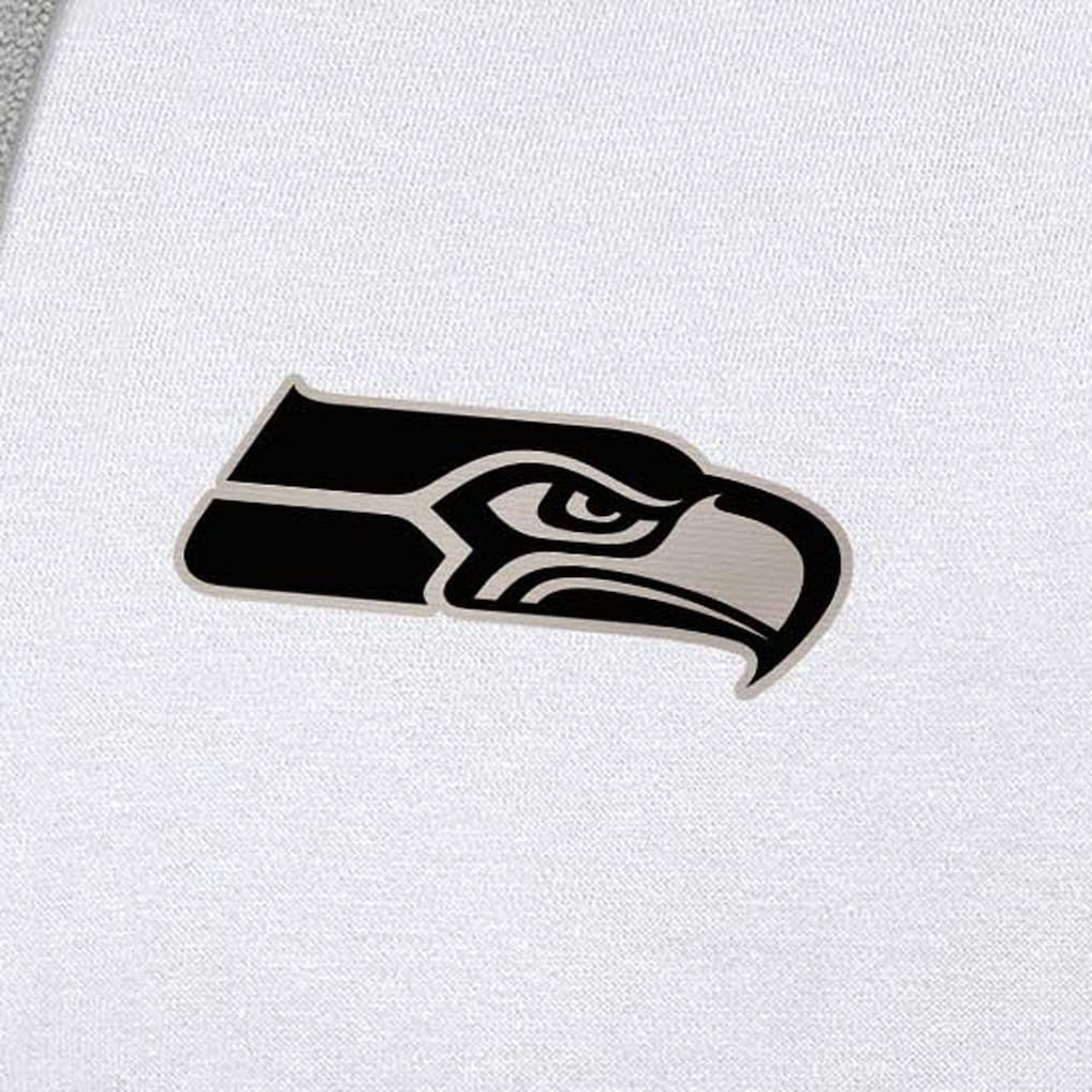 NFL Seattle Seahawks Antigua Brushed Carbon Victory Pullover Hoodie