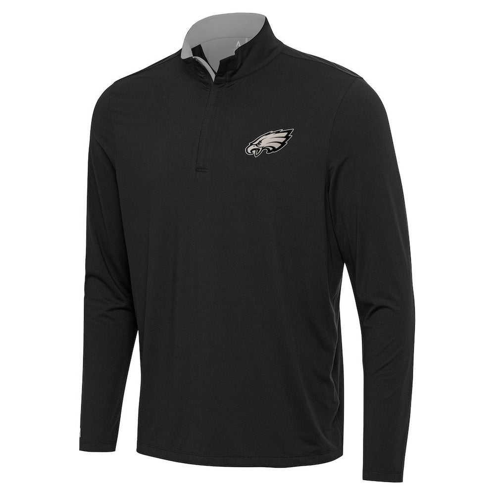 NFL Philadelphia Eagles Antigua Content Quarter-Zip Top
