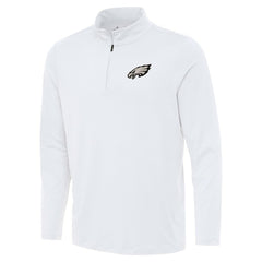 NFL Philadelphia Eagles Antigua Reprocess Quarter-Zip Top